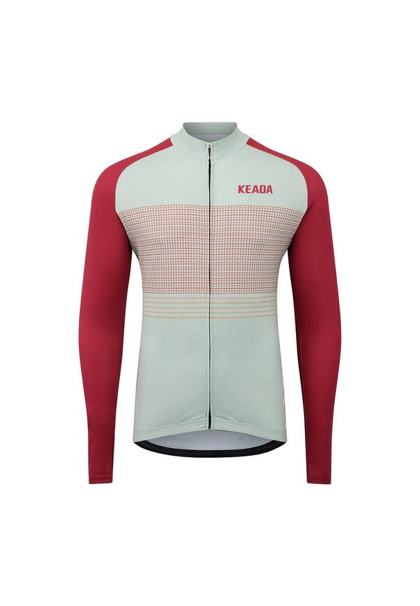 KEADA SPORTS - Weave Three - Damska koszulka z długim rękawem. Kolor: biały. Długość rękawa: długi rękaw. Długość: długie