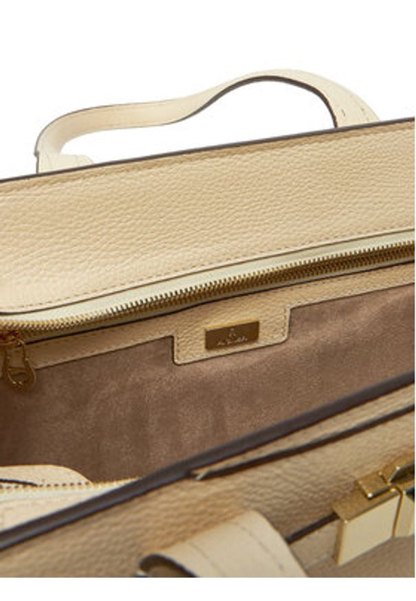 Aigner Torebka 137412 Beżowy. Kolor: beżowy. Materiał: skórzane