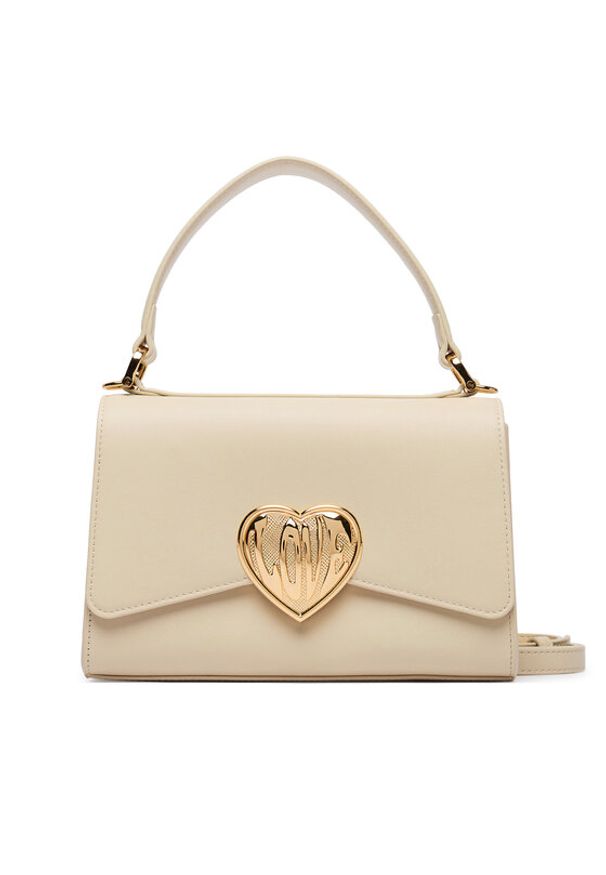 Love Moschino - LOVE MOSCHINO Torebka JC4146PP1OL1611A Écru. Materiał: skórzane