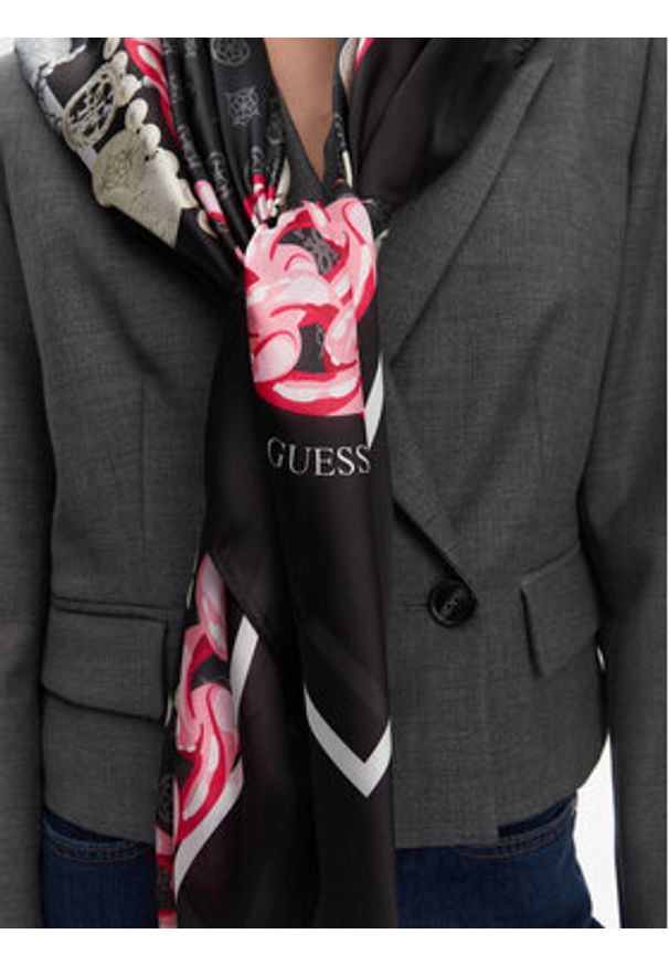 Guess Chusta AW5300 SIL03 Czarny. Kolor: czarny. Materiał: poliester, materiał