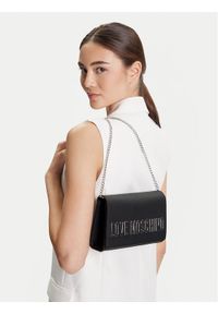 Love Moschino - LOVE MOSCHINO Torebka JC4103PP1NKD000B Czarny. Kolor: czarny. Materiał: skórzane #1
