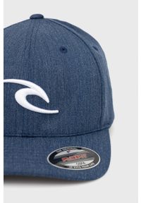 Rip Curl czapka kolor granatowy z aplikacją. Kolor: niebieski. Wzór: aplikacja #2