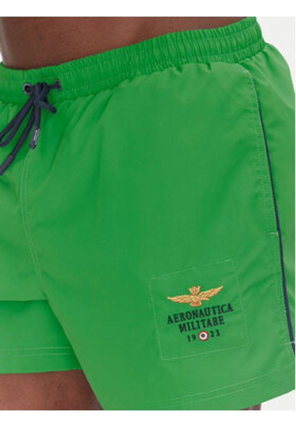 Aeronautica Militare Szorty kąpielowe 251BW223CT2967 Zielony Regular Fit. Kolor: zielony. Materiał: syntetyk