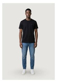 Tommy Jeans T-Shirt Tjm Reg Sflag Ss Tee Ext DM0DM22504 Czarny Regular Fit. Kolor: czarny. Materiał: bawełna #2