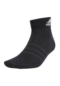 Adidas - Skarpety adidas Thin and Light Ankle Socks 3P. Kolor: biały, wielokolorowy, czarny, szary