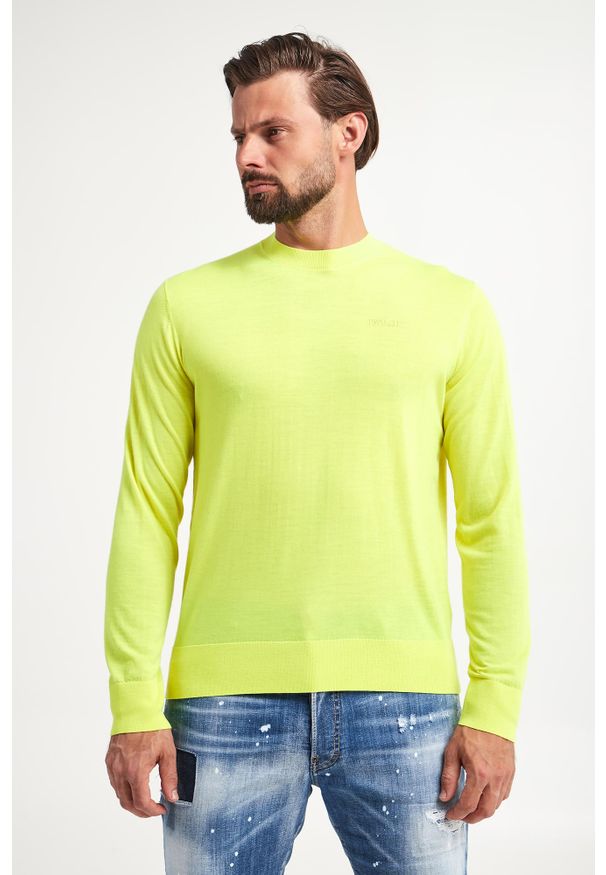 Sweter męski wełniany DSQUARED2. Materiał: wełna