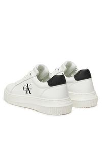 Calvin Klein Jeans Sneakersy YW0YW01872 Biały. Kolor: biały. Materiał: skóra #6