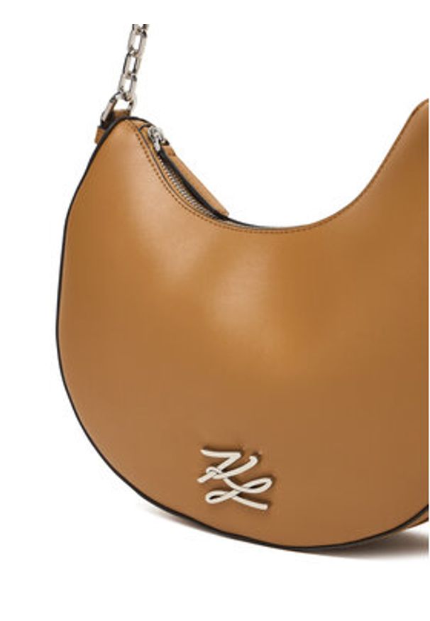 Karl Lagerfeld - KARL LAGERFELD Torebka A2W30019 Brązowy. Kolor: brązowy. Materiał: skórzane