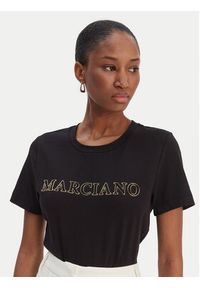 Marciano Guess T-Shirt 6RGI04 6008A Czarny Regular Fit. Kolor: czarny. Materiał: bawełna #4