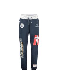 Spodnie dresowe Geographical Norway MYER NAVY DB MEN 317 granatowy męska. Kolor: niebieski. Materiał: dresówka. Sezon: lato. Sport: turystyka piesza #1