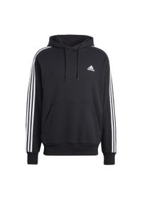 Adidas - Bluza z kapturem adidas 3-Stripes Essentials French Terry. Typ kołnierza: kaptur. Kolor: czarny, wielokolorowy, biały #2