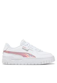 Puma Sneakersy Cali Dream Iridescent Jr 396624-02 Biały. Kolor: biały. Materiał: skóra