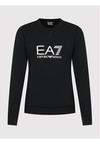 EA7 Emporio Armani Bluza 8NTM35 TJCQZ 1200 Czarny Regular Fit. Kolor: czarny. Materiał: bawełna