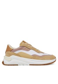 Sneakersy BOSS. Kolor: beżowy