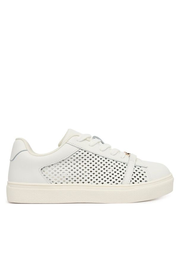 Liu Jo Sneakersy Kiki BA6063 PX246 Biały. Kolor: biały. Materiał: skóra