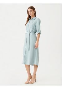 JDY Sukienka koszulowa Lion 15341128 Niebieski Regular Fit. Kolor: niebieski. Materiał: syntetyk. Typ sukienki: koszulowe #5
