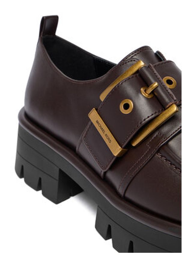 MICHAEL Michael Kors Loafersy Colby 40F4COFP1L Brązowy. Kolor: brązowy. Materiał: skóra