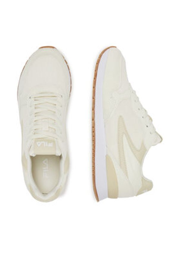 Fila Sneakersy VC-RUN WMN FFW0588_13218 Beżowy. Kolor: beżowy. Materiał: materiał. Sport: bieganie