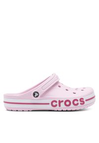 Crocs Klapki BAYABAND CLOG 205089-6TG Różowy. Kolor: różowy. Materiał: materiał, syntetyk