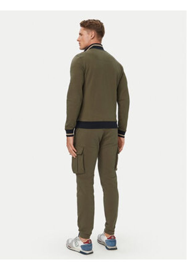 Aeronautica Militare Dres 262TF0126UF00662 Khaki Regular Fit. Kolor: brązowy. Materiał: bawełna