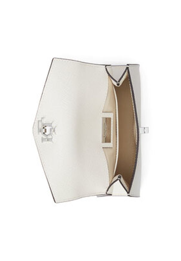 Lauren Ralph Lauren - LAUREN RALPH LAUREN Torebka Farrah 431966765001 Biały. Kolor: biały. Materiał: skórzane