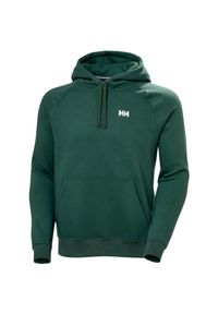 Bluza z kapturem Helly Hansen Elevate. Typ kołnierza: kaptur. Kolor: zielony. Materiał: bawełna. Wzór: haft #1