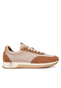 Weekend Max Mara Sneakersy 2615761054650 Brązowy. Kolor: brązowy. Materiał: skóra #1
