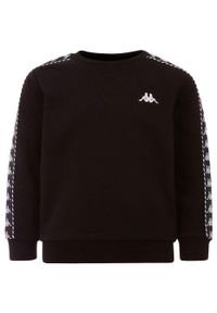 Bluza sportowa dla dzieci Kappa Ildan treningowa. Kolor: czarny. Sport: joga i pilates