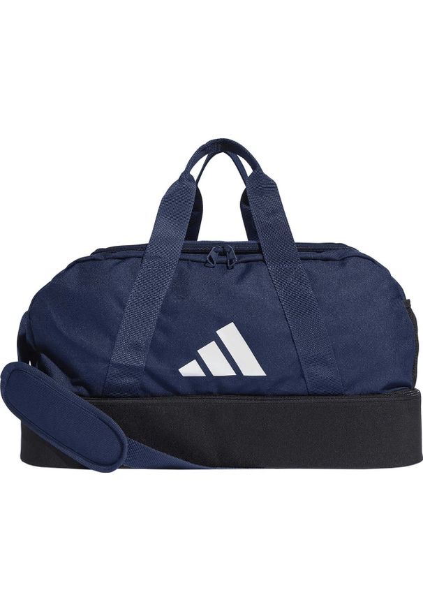 Adidas Torba adidas Tiro League Duffel Small granatowa IB8649. Kolor: niebieski