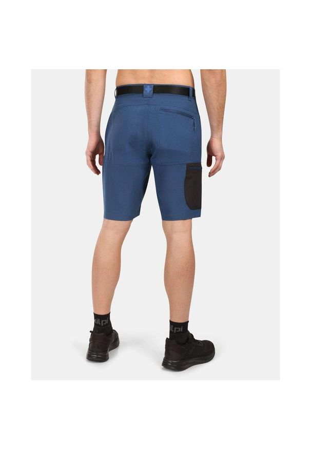 Szorty Kilpi Navia. Kolor: niebieski. Sport: turystyka piesza