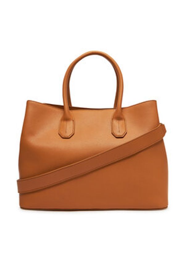 Patrizia Pepe Saszetka 317206 Brązowy. Kolor: brązowy. Materiał: skórzane