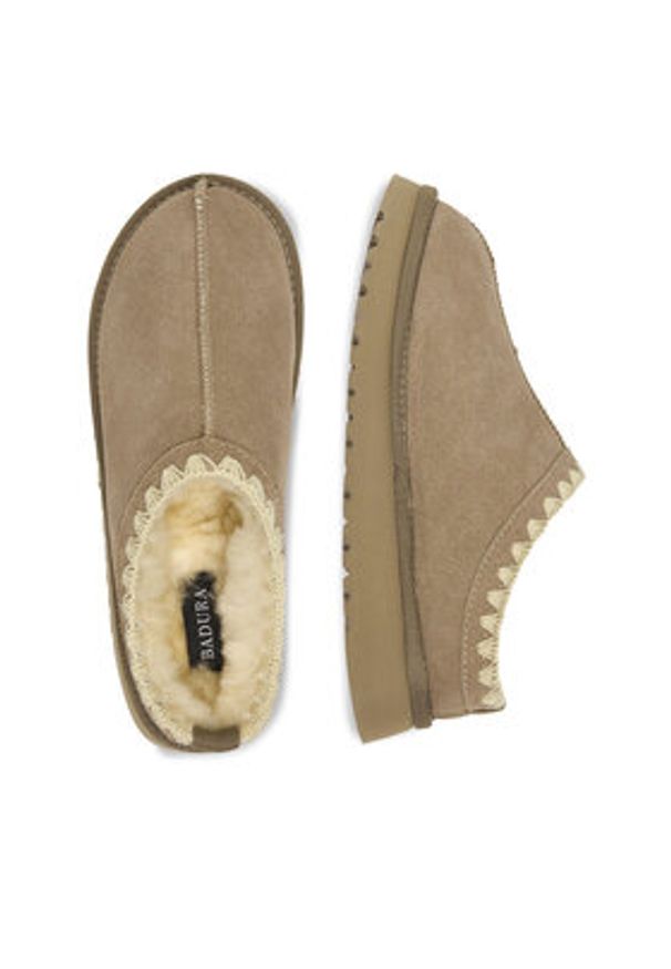 Badura Śniegowce EO-DAISY-TS6299-01 Szary. Kolor: szary. Materiał: zamsz, skóra