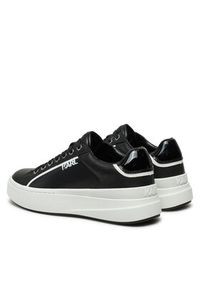 Karl Lagerfeld - KARL LAGERFELD Sneakersy KL64020 Czarny. Kolor: czarny. Materiał: skóra