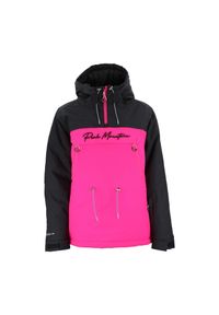 PEAK MOUNTAIN - Damska kurtka narciarska Peak Mountain Avini. Kolor: wielokolorowy, czarny, różowy. Sezon: zima. Sport: narciarstwo #1