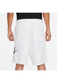 Spodenki Męskie Nike M Nk Club Alumni Hbr Ft Short. Kolor: biały. Długość: krótkie. Sezon: lato