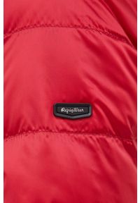 Refrigiwear - RefrigiWear kurtka puchowa damska kolor czerwony przejściowa. Kolor: czerwony. Materiał: puch. Wzór: gładki #5