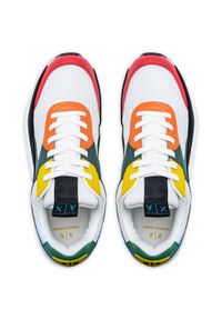 Sneakersy męskie kolorowe Armani Exchange XUX121 XV540 K670. Wzór: kolorowy #5