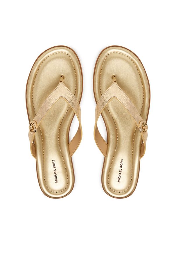 Japonki MICHAEL Michael Kors. Kolor: złoty