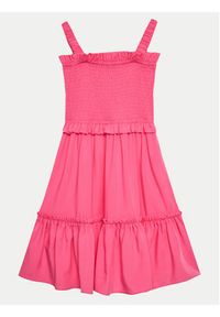 Guess Sukienka codzienna J4GK27 WG5S2 Różowy Regular Fit. Okazja: na co dzień. Kolor: różowy. Materiał: wiskoza. Typ sukienki: proste. Styl: casual