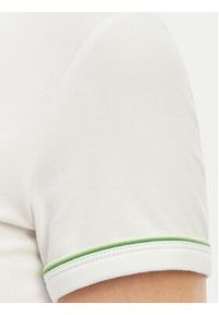Lacoste Polo DF5284 Biały Slim Fit. Typ kołnierza: polo. Kolor: biały. Materiał: bawełna #3