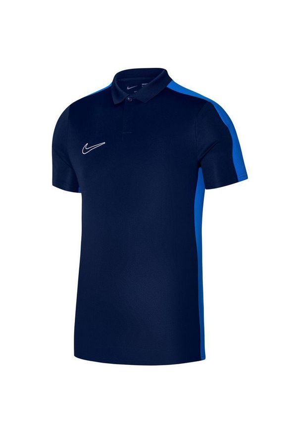 Nike - Koszulka Polo Dla Dzieci Academy 23 DriFIT. Typ kołnierza: polo. Kolor: niebieski