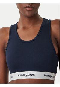 Tommy Jeans Biustonosz top DW0DW22762 Granatowy. Kolor: niebieski. Materiał: wiskoza #4