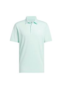 Adidas - Polo adidas Ultimate365 Solid. Typ kołnierza: polo. Kolor: niebieski. Materiał: materiał. Styl: sportowy #1