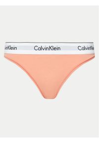 Calvin Klein Underwear Figi klasyczne 0000F3787E Koralowy. Kolor: pomarańczowy. Materiał: bawełna