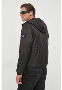 Calvin Klein Jeans kurtka męska kolor czarny przejściowa. Kolor: czarny. Materiał: poliester, włókno #2