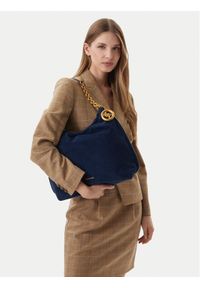 MICHAEL Michael Kors Torebka 30S6A15L7S Niebieski. Kolor: niebieski. Materiał: skórzane, zamszowe #1