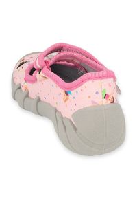 Befado obuwie dziecięce 109P248 różowe. Kolor: różowy. Materiał: tkanina, bawełna #2