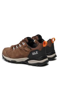 Jack Wolfskin Trekkingi Refugio Texapore Low W 4050821 Brązowy. Kolor: brązowy. Materiał: zamsz, skóra #6