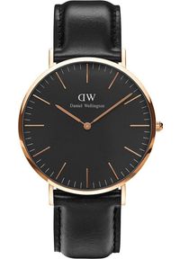 Zegarek Daniel Wellington Zegarek męski Daniel Wellington DW00100127 czarny. Kolor: czarny #1