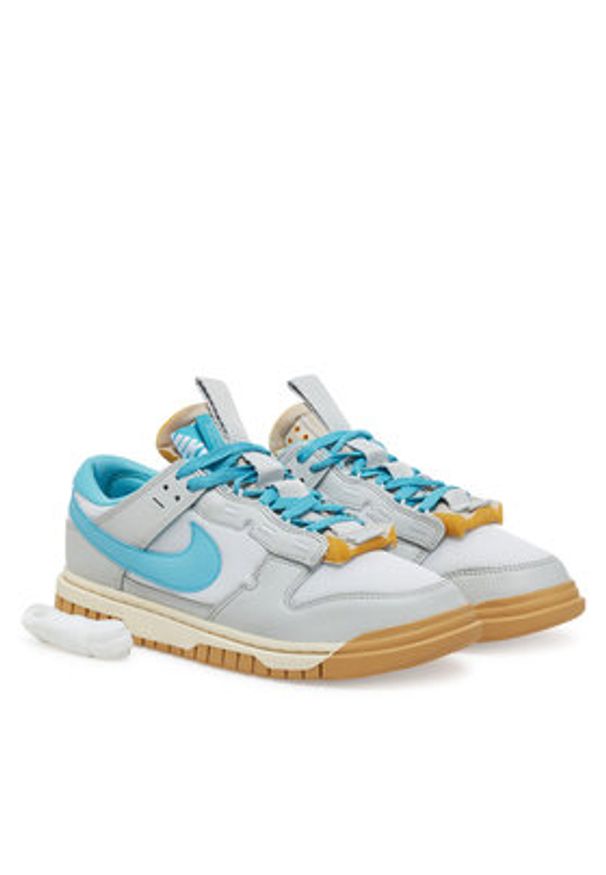 Nike Sneakersy Air Dunk Jumbo DV0821 103 Biały. Kolor: biały. Materiał: skóra